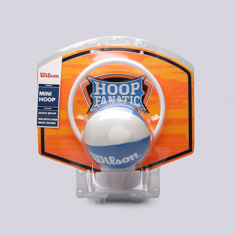  оранжевый набор Wilson Hoop Fanatic Mini WTBA00435 - цена, описание, фото 1